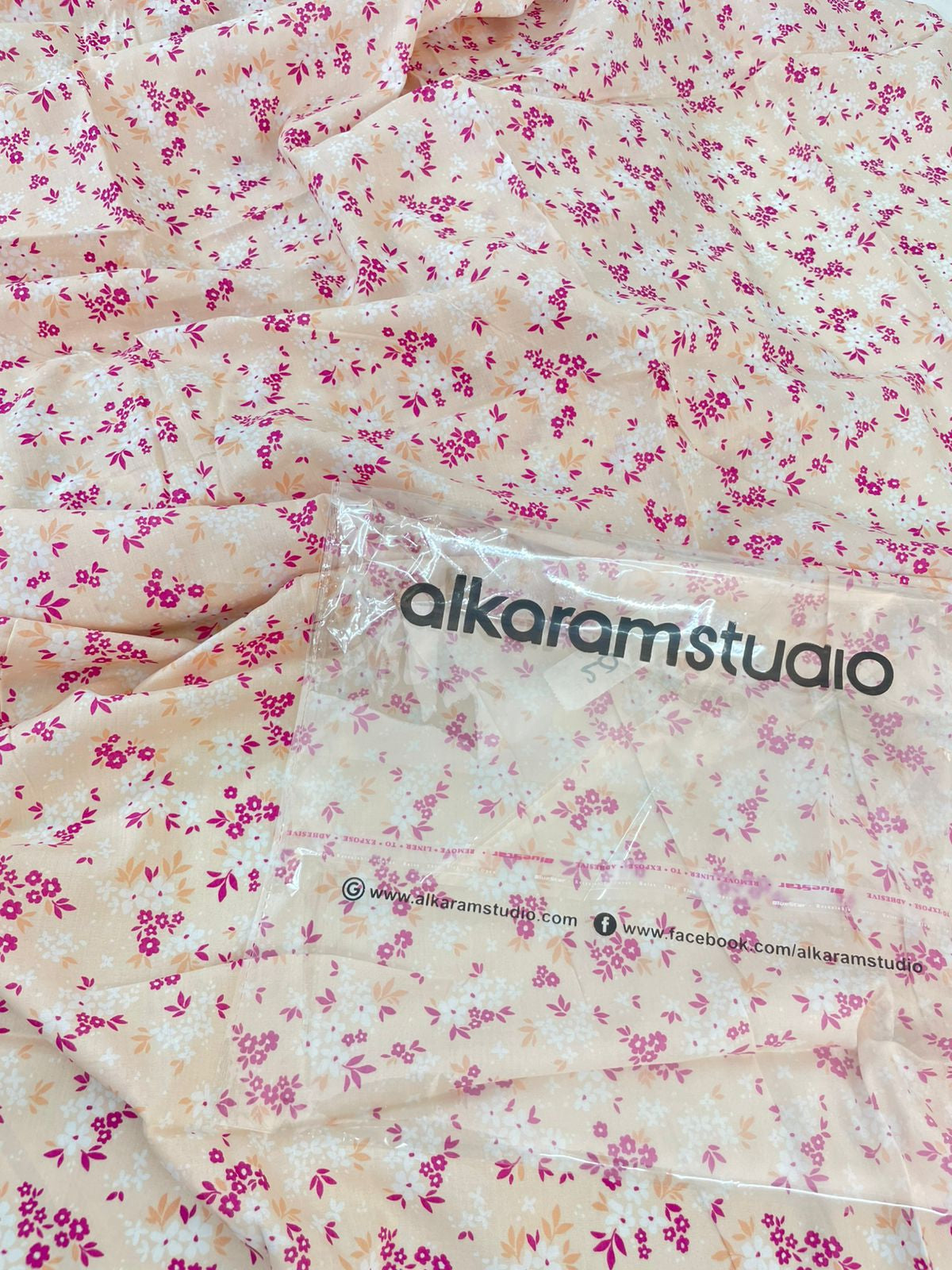 ALKARAM 2 PC SHIRT TROUSER ALLOVER