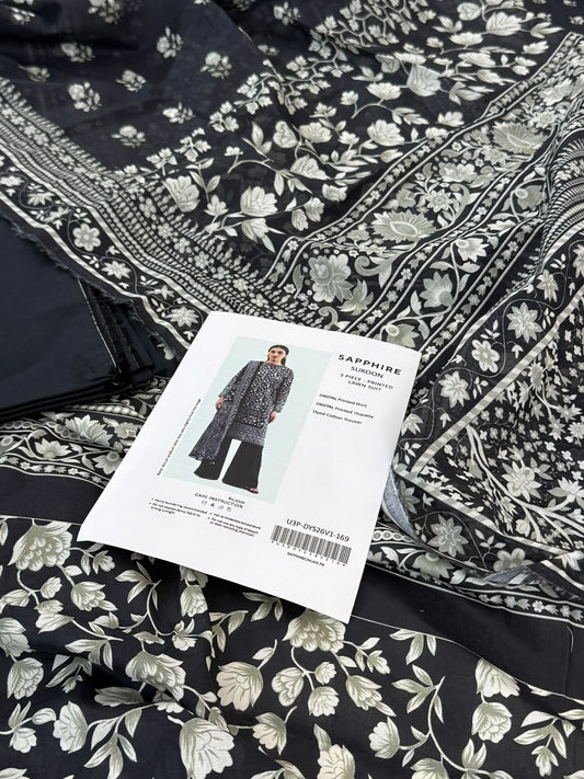 SAPPHIRE LAWN 3 PC