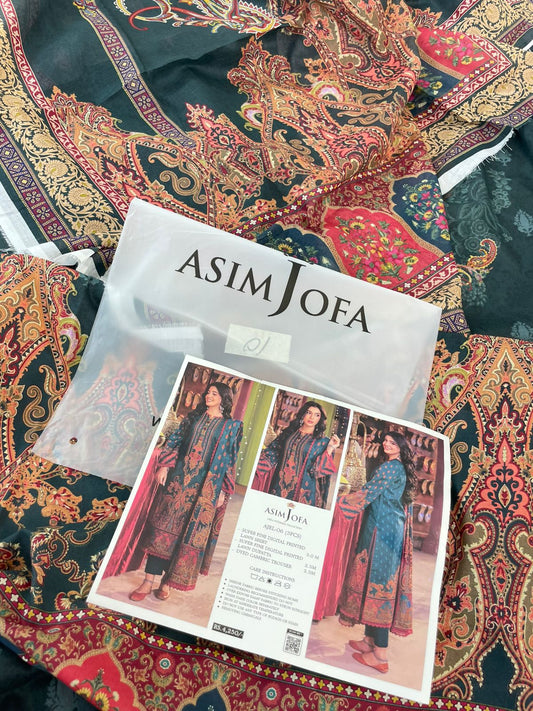 ASIMJOFA LAWN 3PC