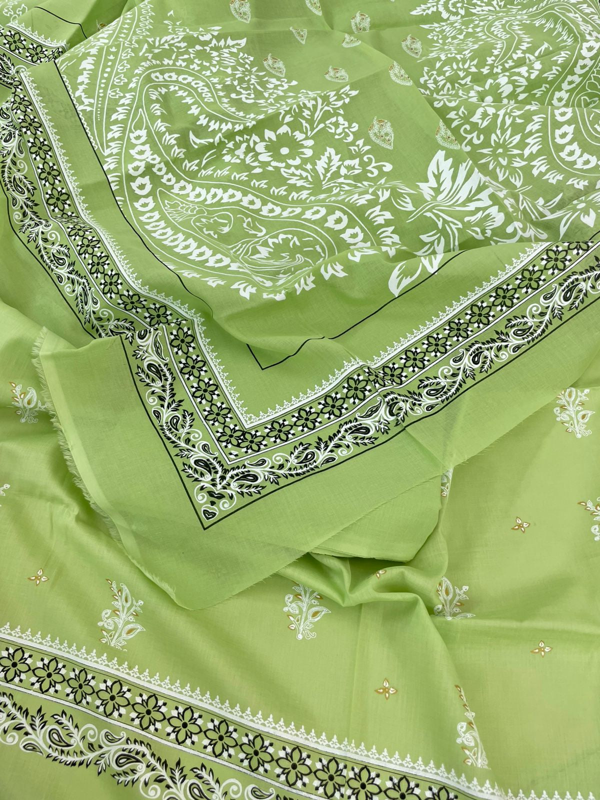 BLOCK PRINT LAWN 3 PC