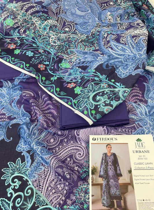 JADE LAWN 3 PC