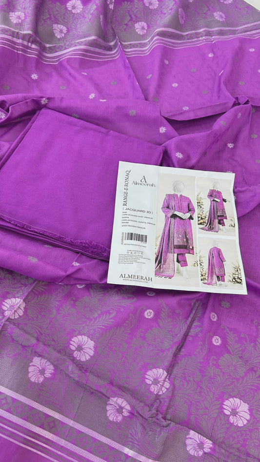JACQUARD LAWN 3 PC