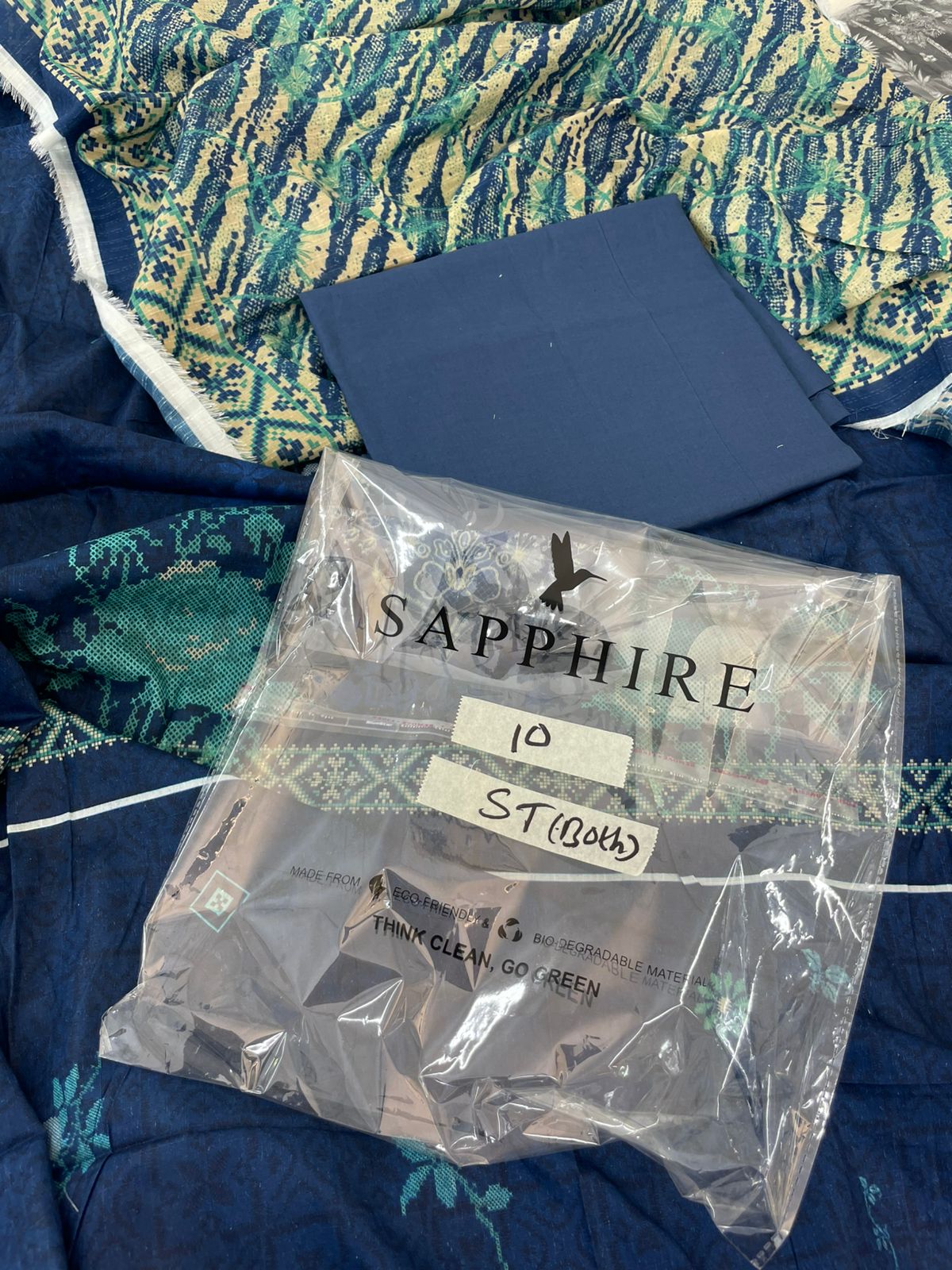 SAPPHIRE LAWN 3 PC