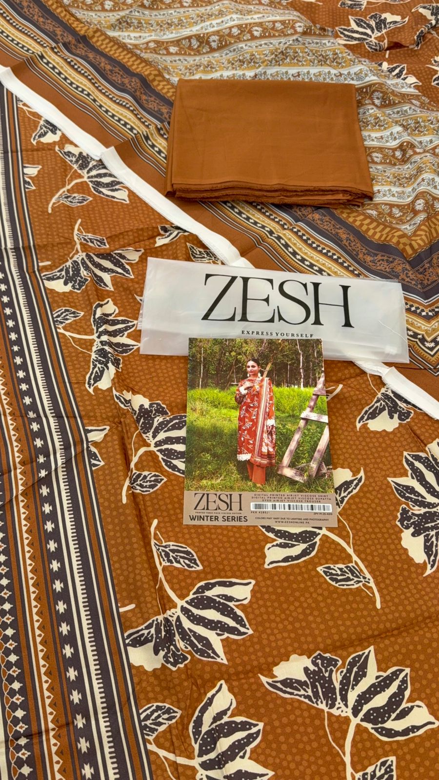 ZESH LINEN WINTER 3 PC