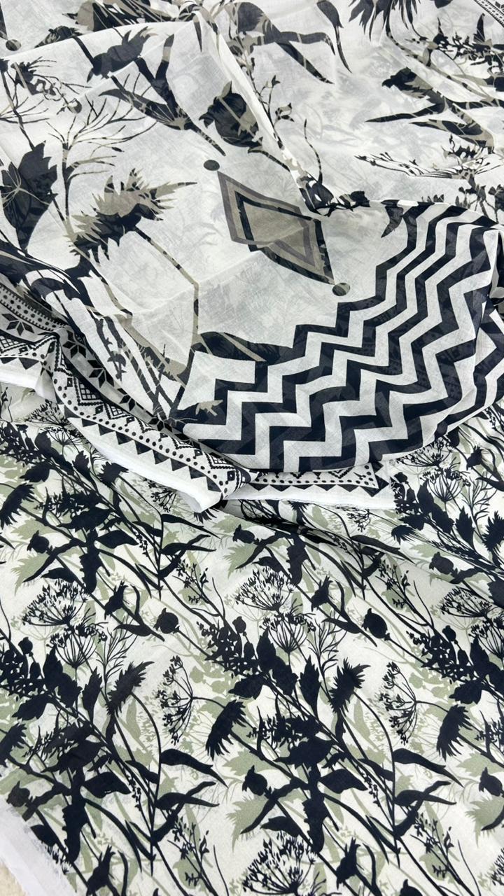 ALKARAM 2 PC LAWN SHIRT DUPATTA