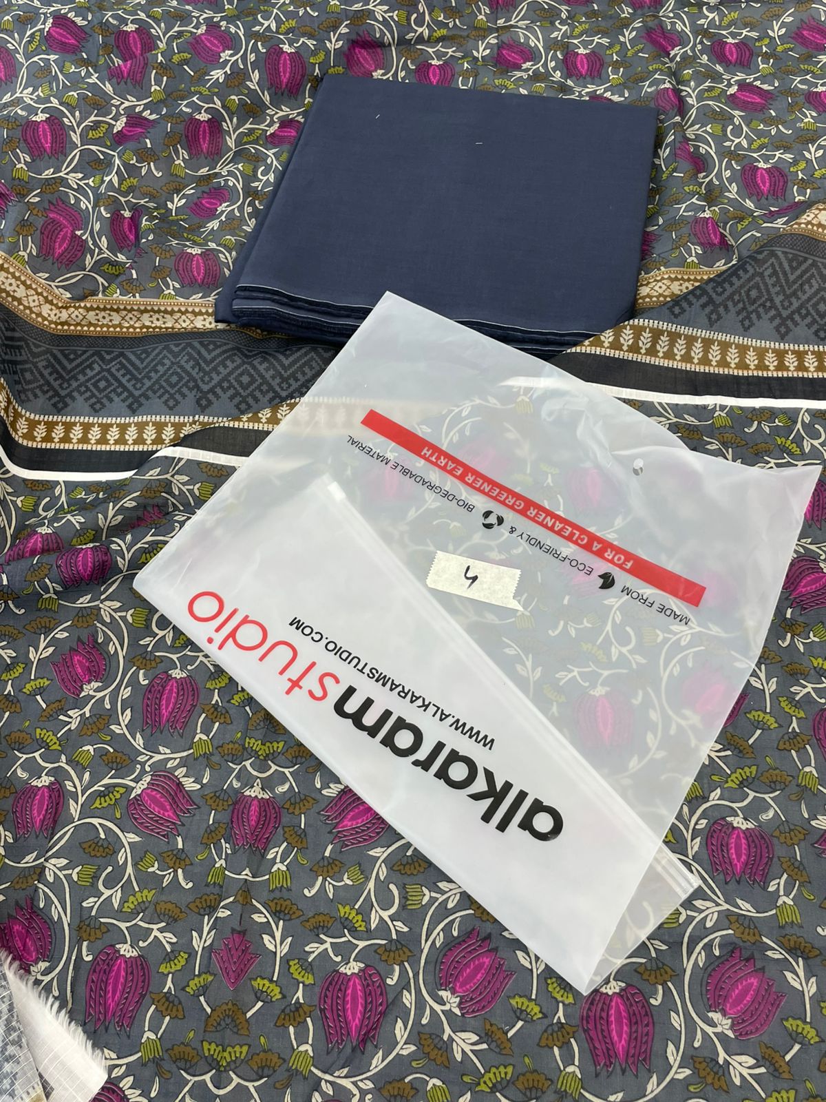 MIX BRAND 2 PC LAWN SHIRT TROUSER
