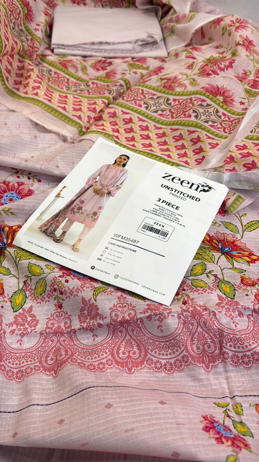 ZEEN LAWN 3PC