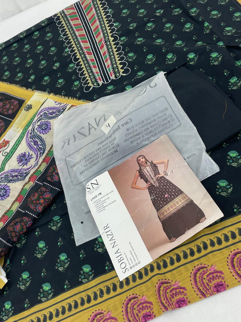 GRAND-NISHAT LAWN BANADORA 3 PC