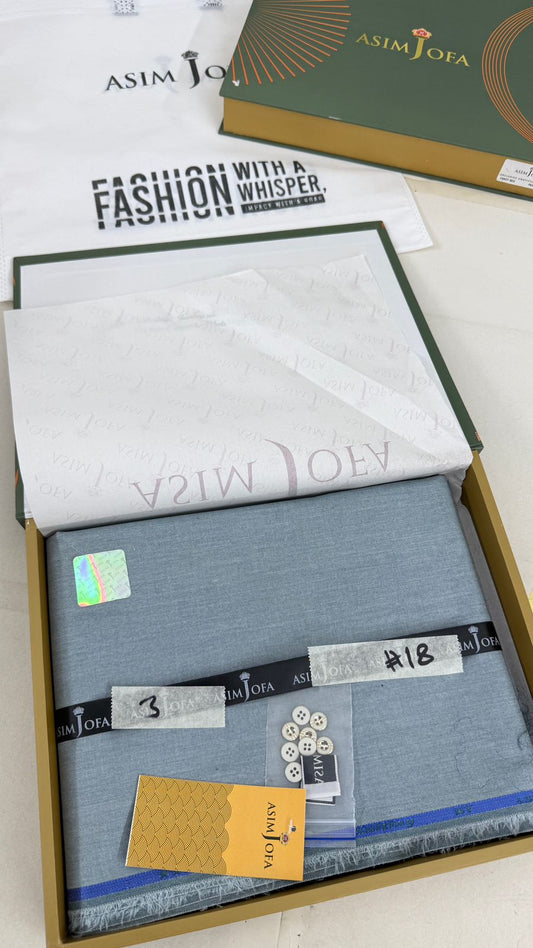 ASIM JOFA LUXURY BOX GENTS WASH N WEAR SUMMER