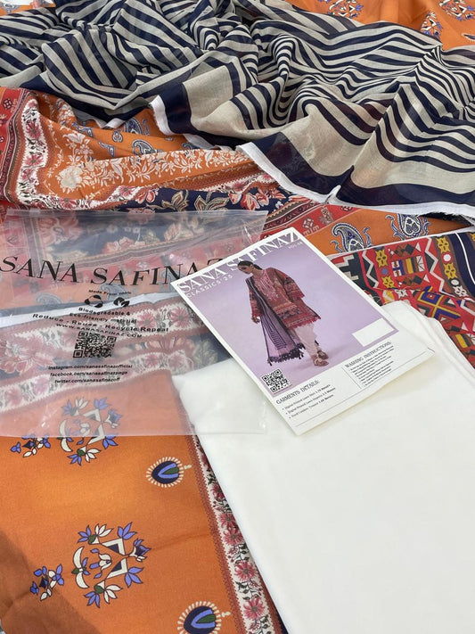SANA SAFINAZ LAWN 3  PC