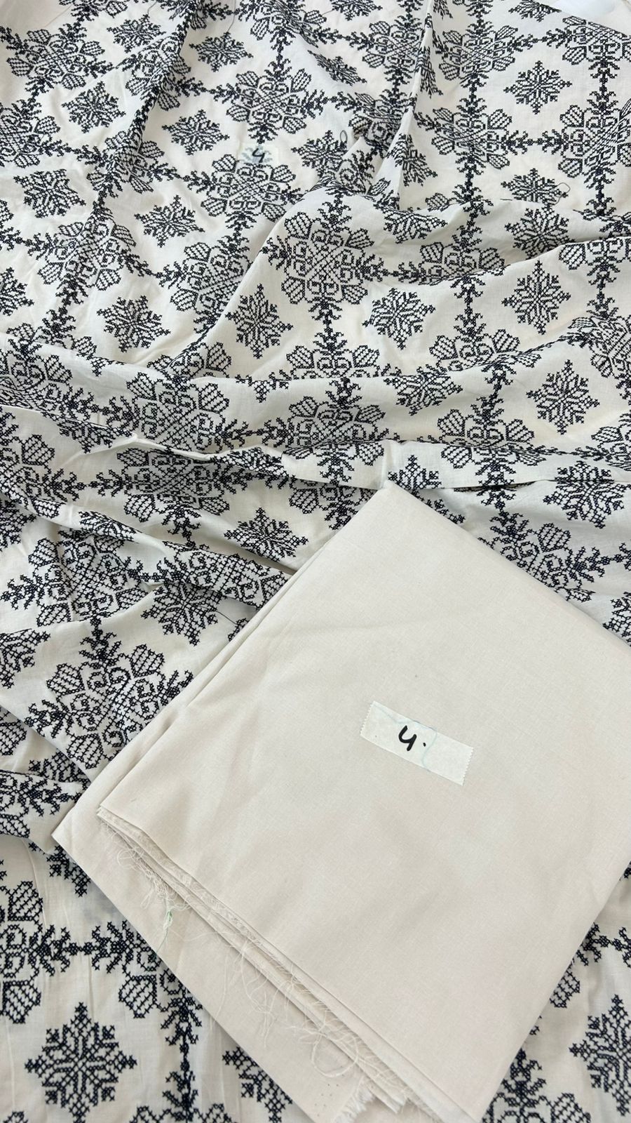 BAREEZE EMB 2PC SHIRT TROUSER