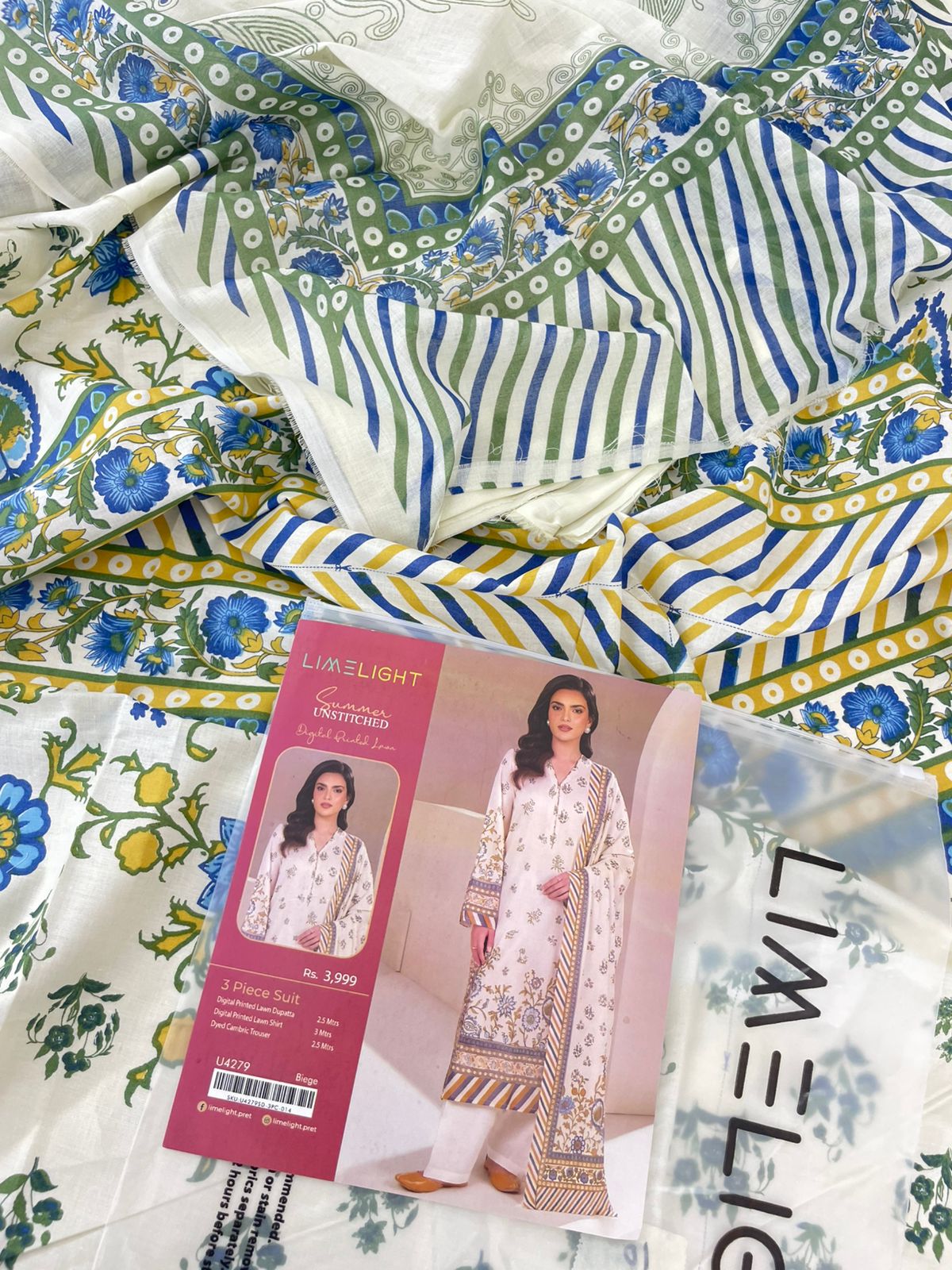 LIMELIGHT LAWN 3 PC