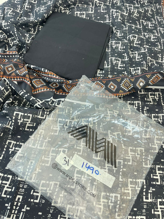 MIX BRAND LAWN 2 PC SHIRT TROUSER