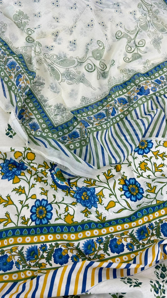 MIX BRAND 2 PC SHIRT DUPATTA