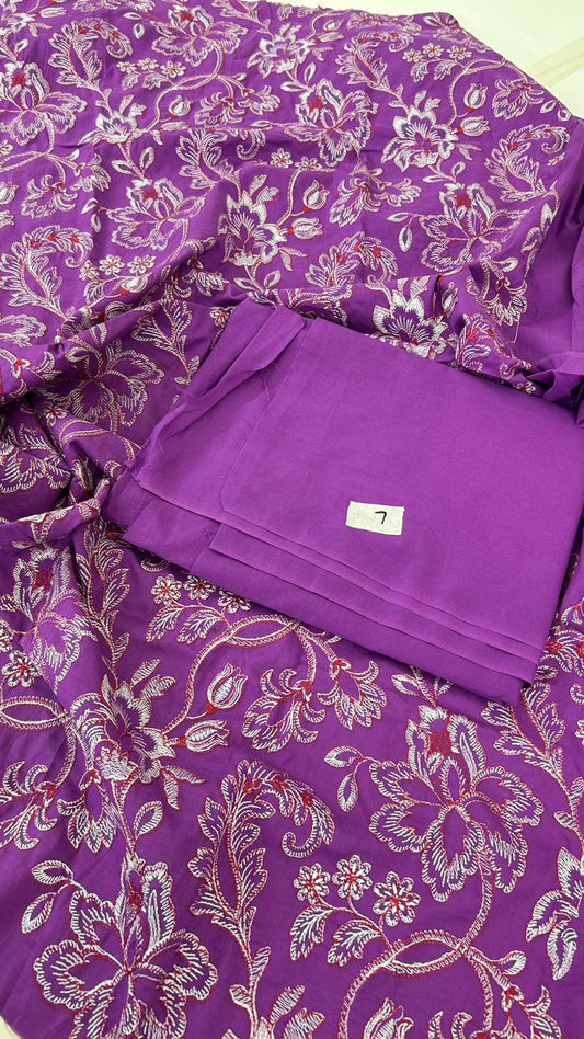 BAREEZE EMB 2PC SHIRT TROUSER