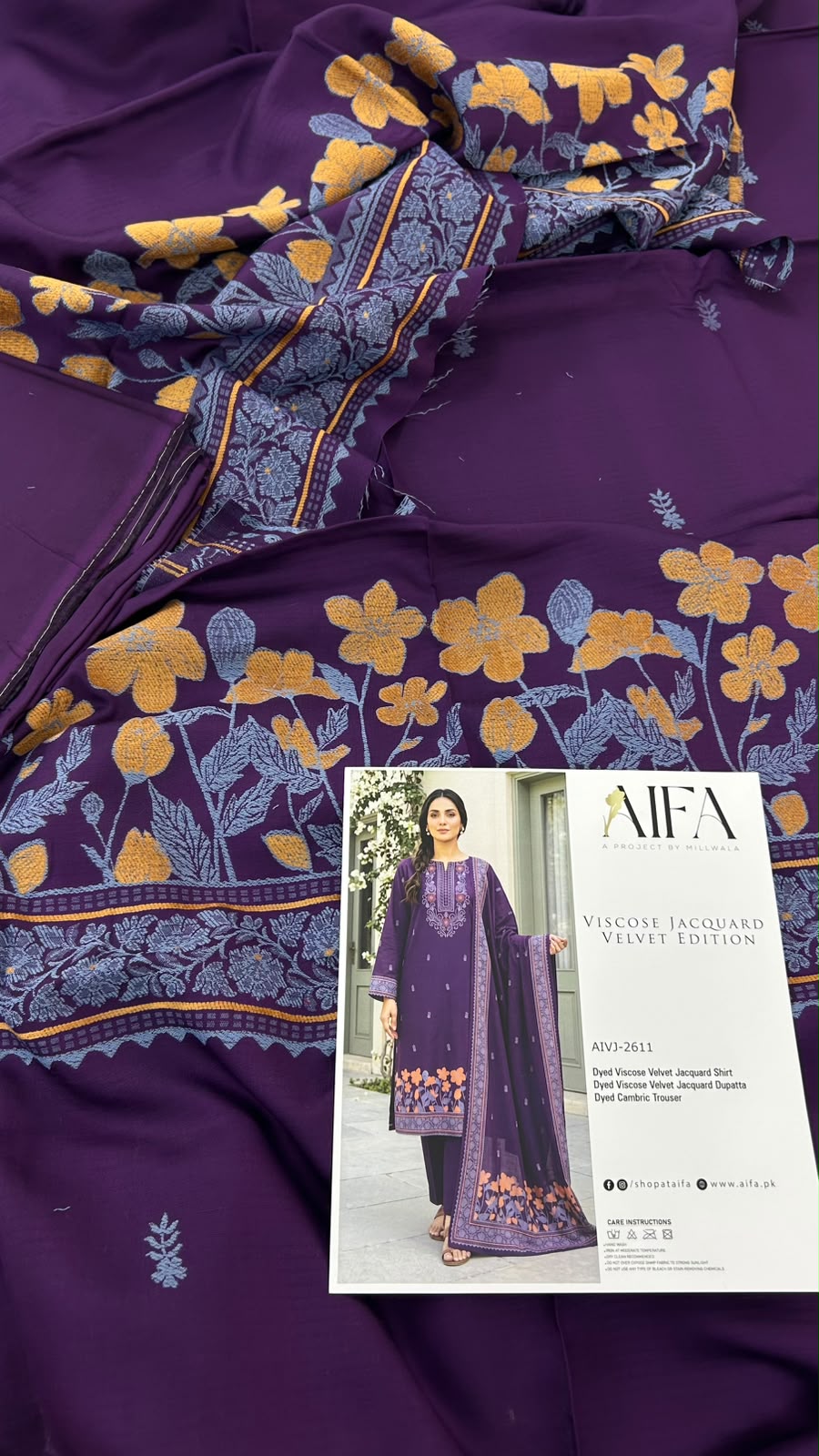 VISCOSE JACQUARD LUXURY 3 PC