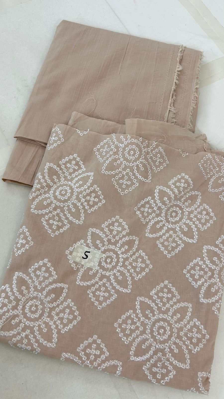 BAREEZE EMB 2PC SHIRT TROUSER