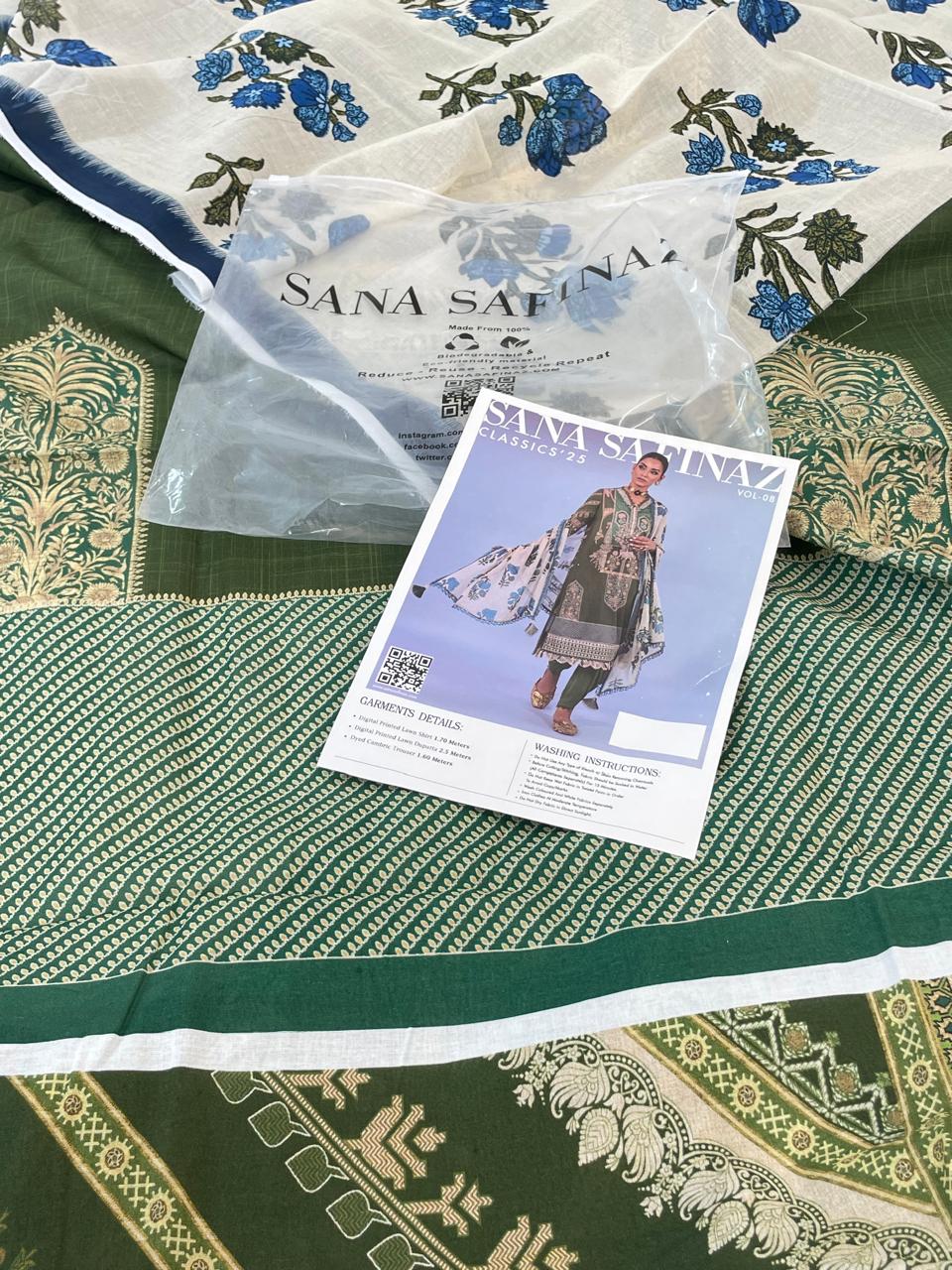 SANA SAFINAZ LAWN 3 PC