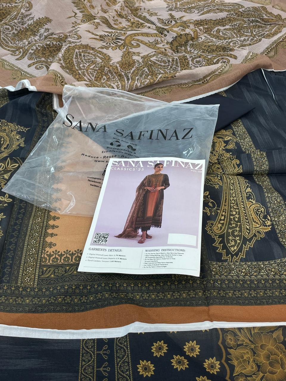 SANA SAFINAZ LAWN 3 PC