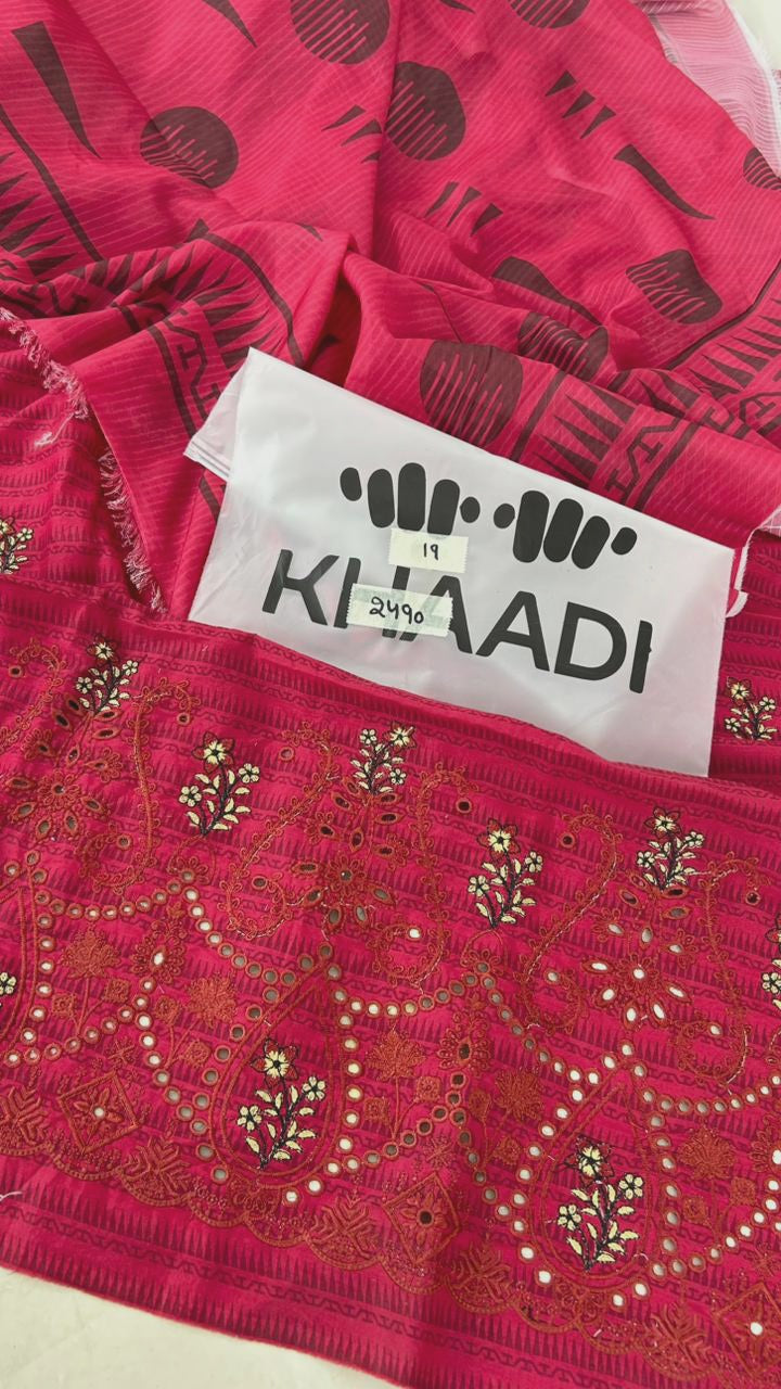 EMBROIDERED 2 PC