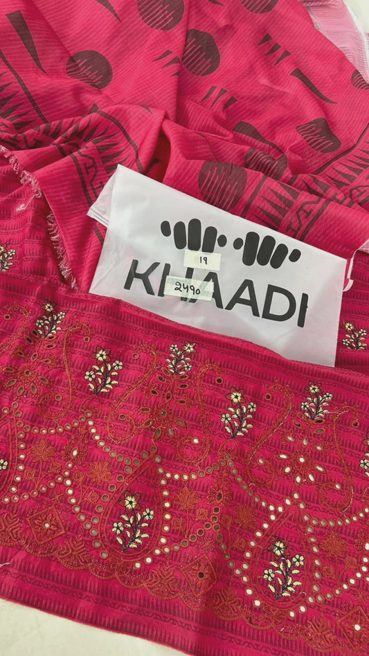 EMBROIDERED 2 PC