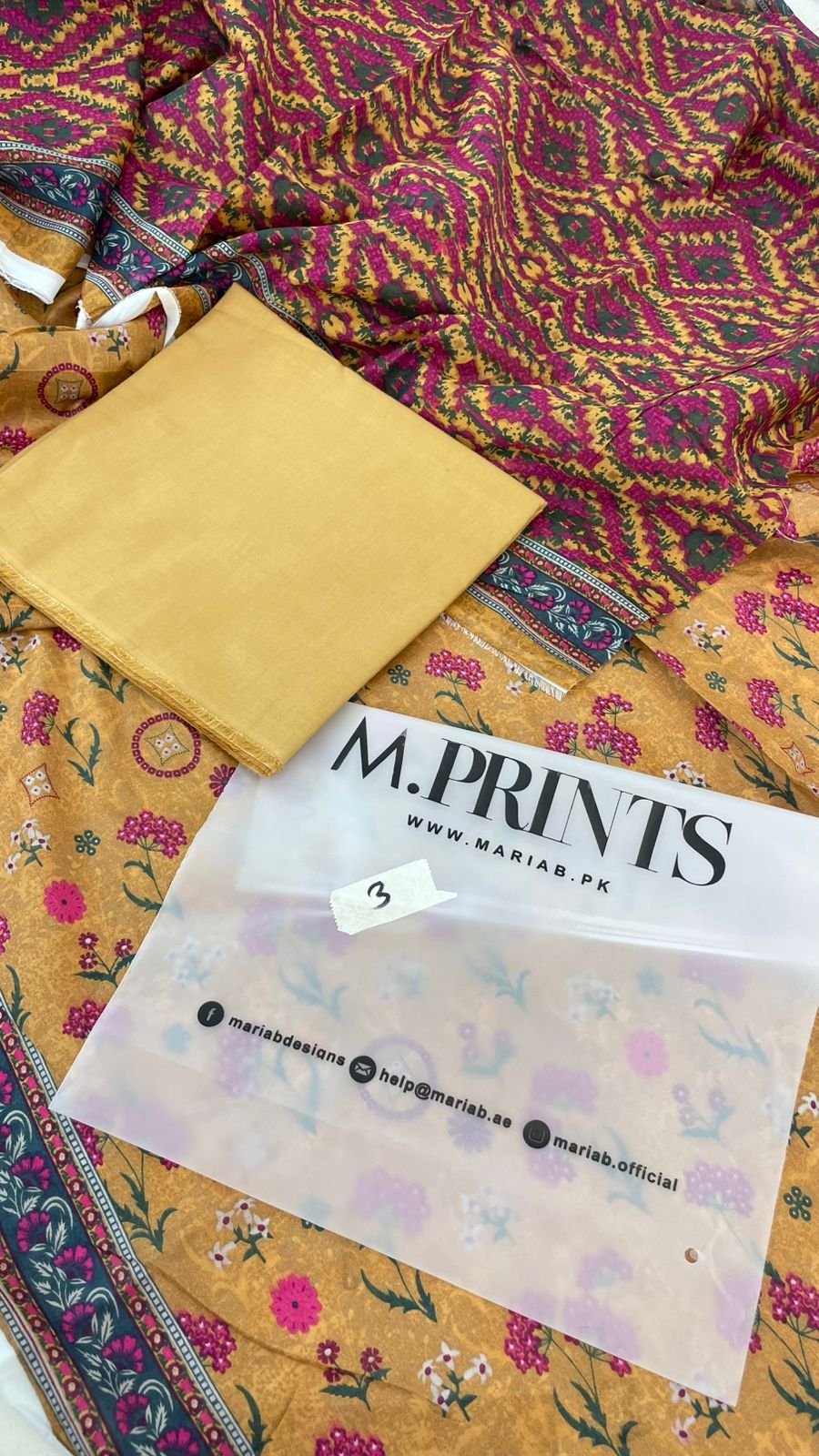 MIX BRAND LAWN 3 PC