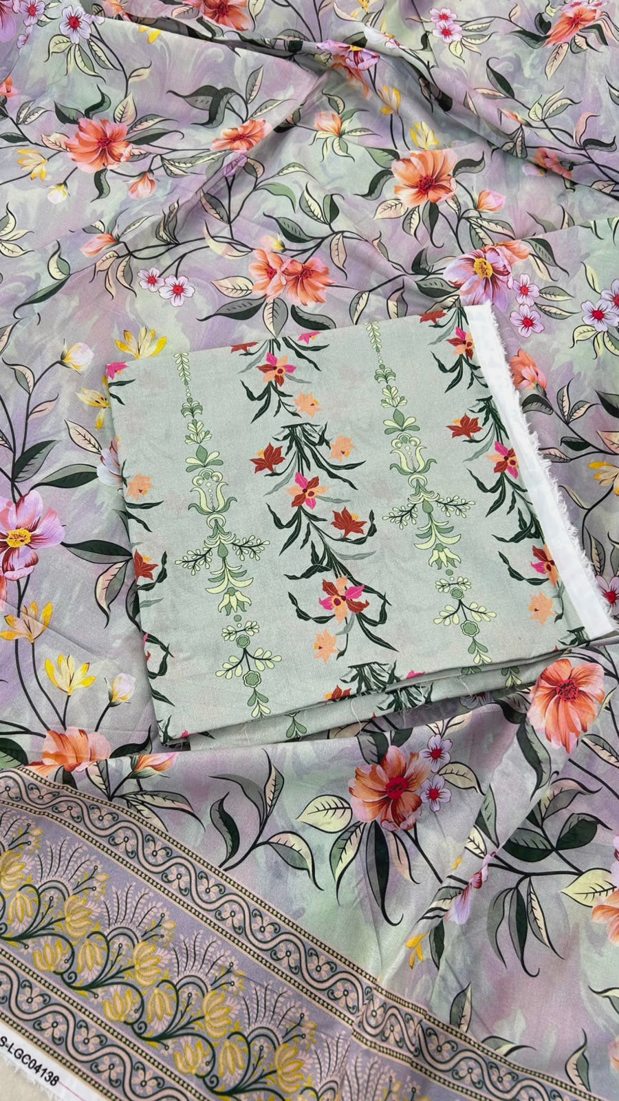 ZESH 2 PC LAWN SHIRT TROUSER