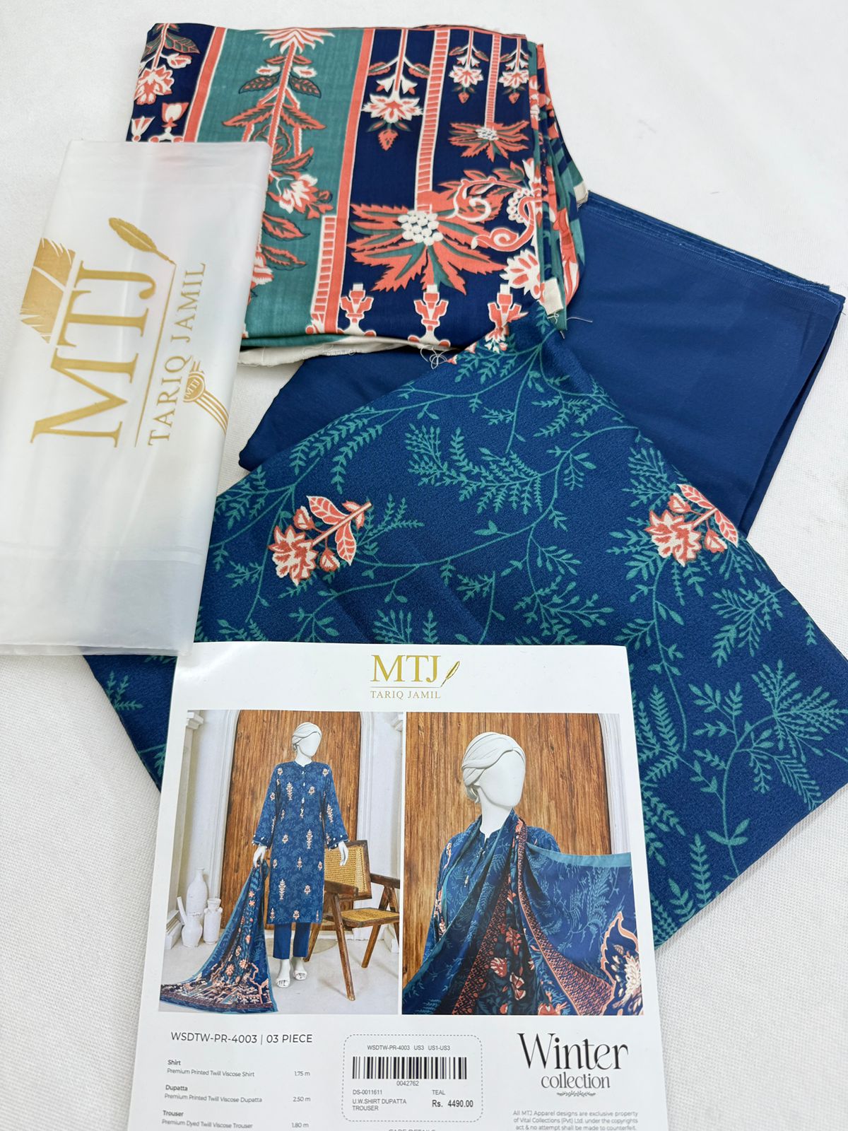 MTJ TWILL VISCOSE 3 PC