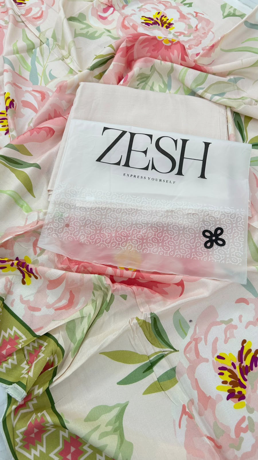 ZESH VISCOSE 2 PC SHIRT TROUSER