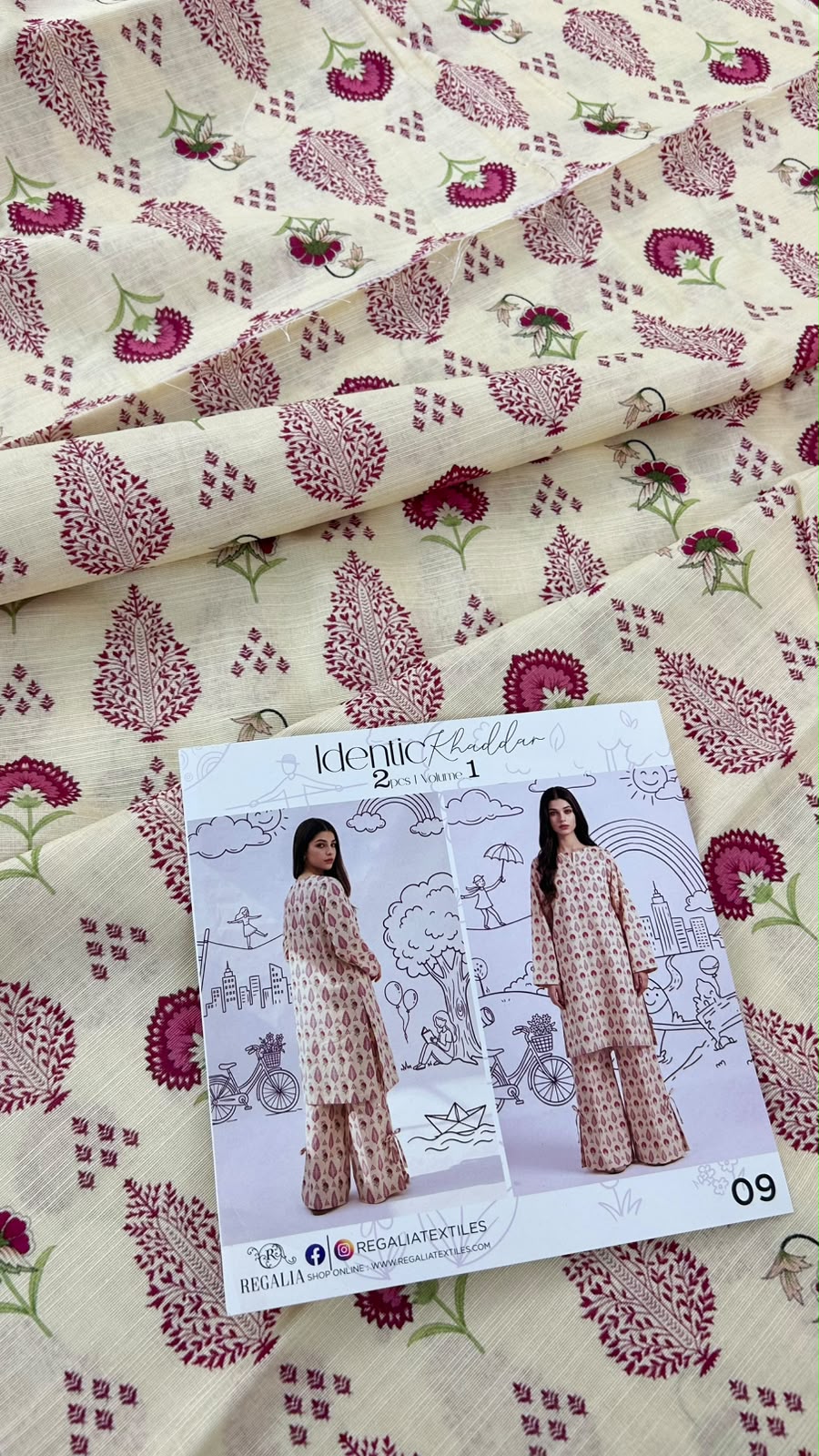 KHADDAR 2 PC SHIRT TROUSER