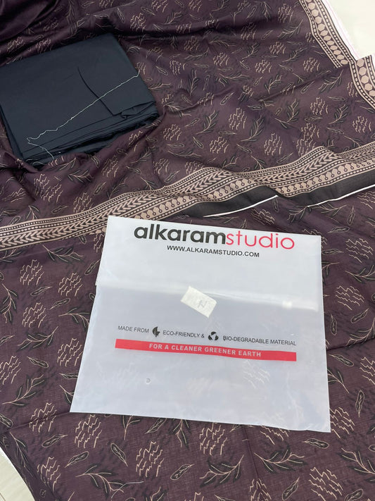 MIX BRAND 2 PC LAWN SHIRT TROUSER