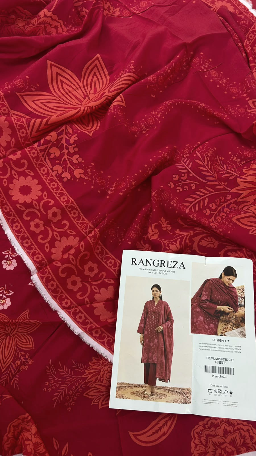 RANGREZA VISCOSE 3 PC