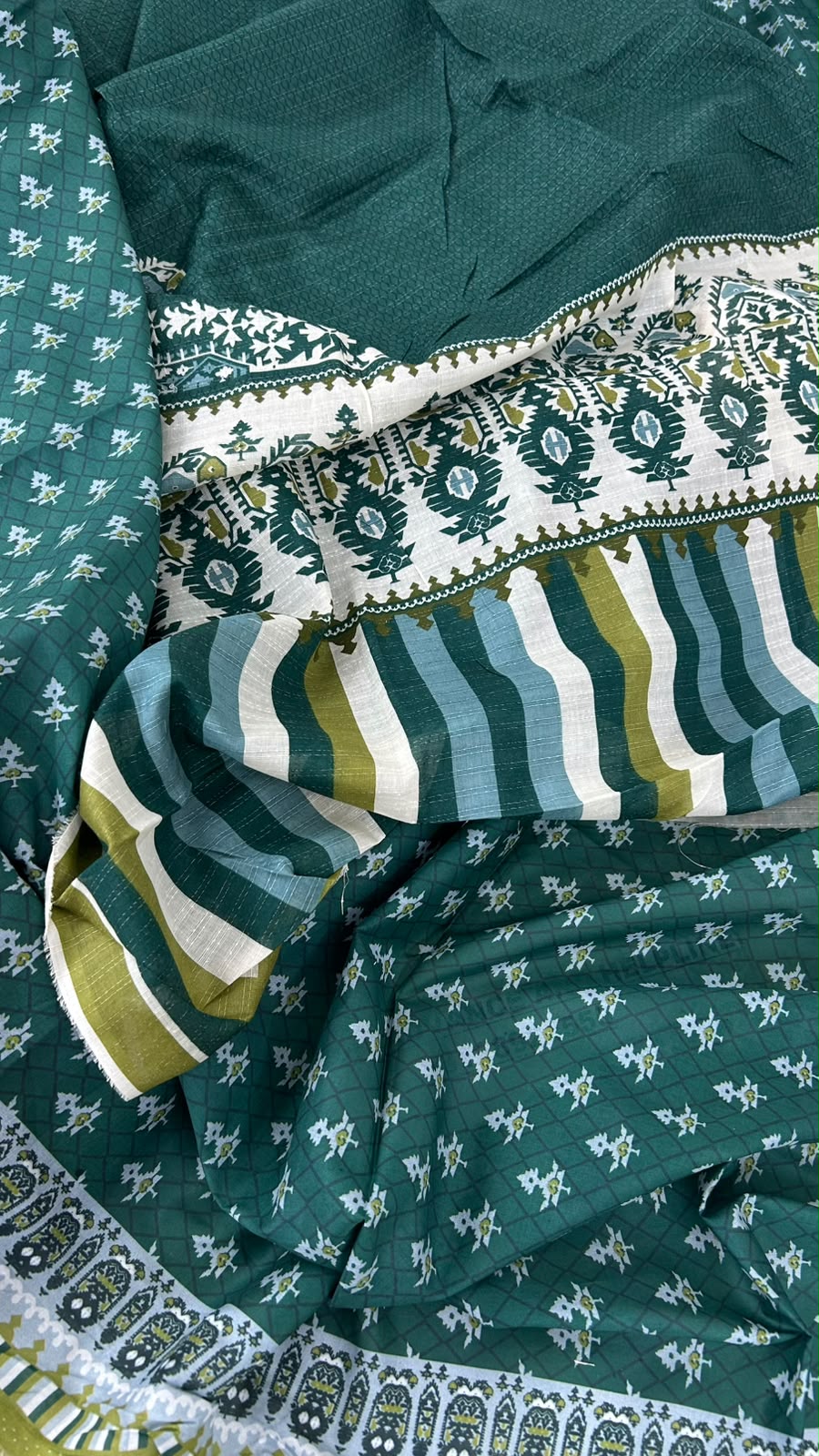 MIX BRAND 2 PC SHIRT DUPATTA
