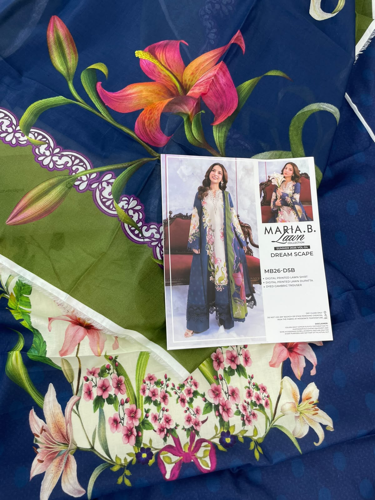 MARIA B LAWN 3 PC