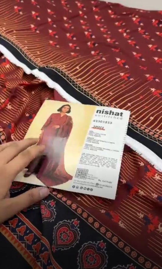 NISHAT WINTER 3 PC