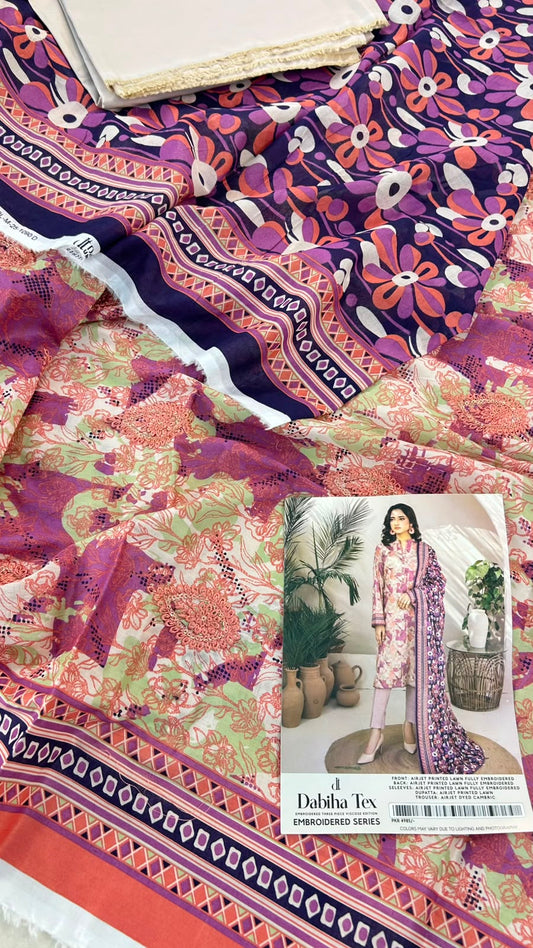 ZESH EMB LAWN 3 PC LOT