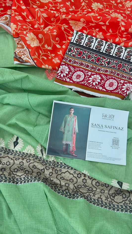 SANA SAFINAZ LAWN 3 PC