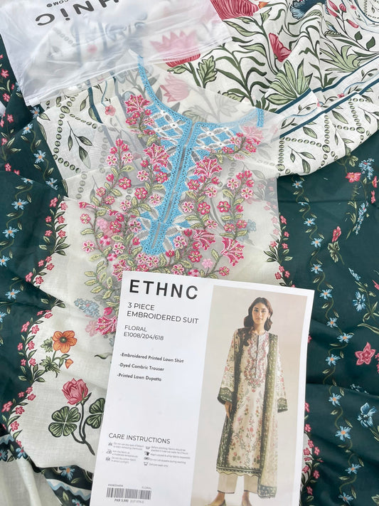 ETHNC EMB LAWN 3 PC