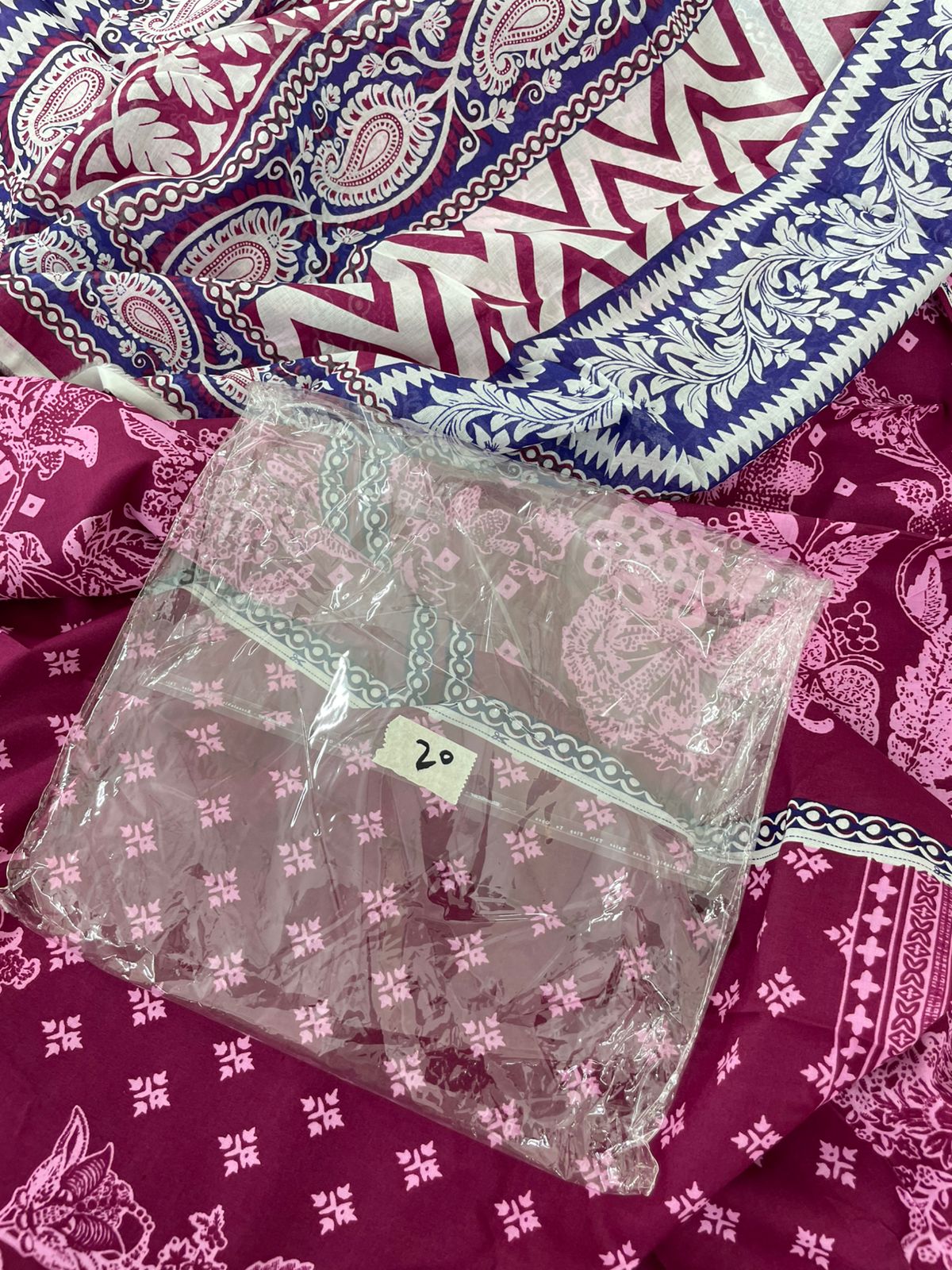 2PC LAWN SHIRT DUPATTA