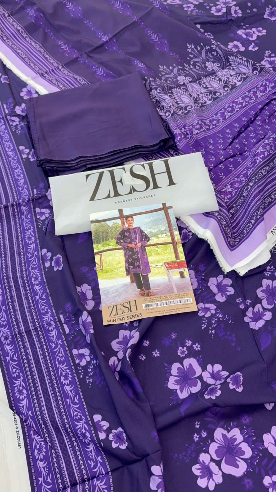 ZESH LINEN WINTER 3 PC