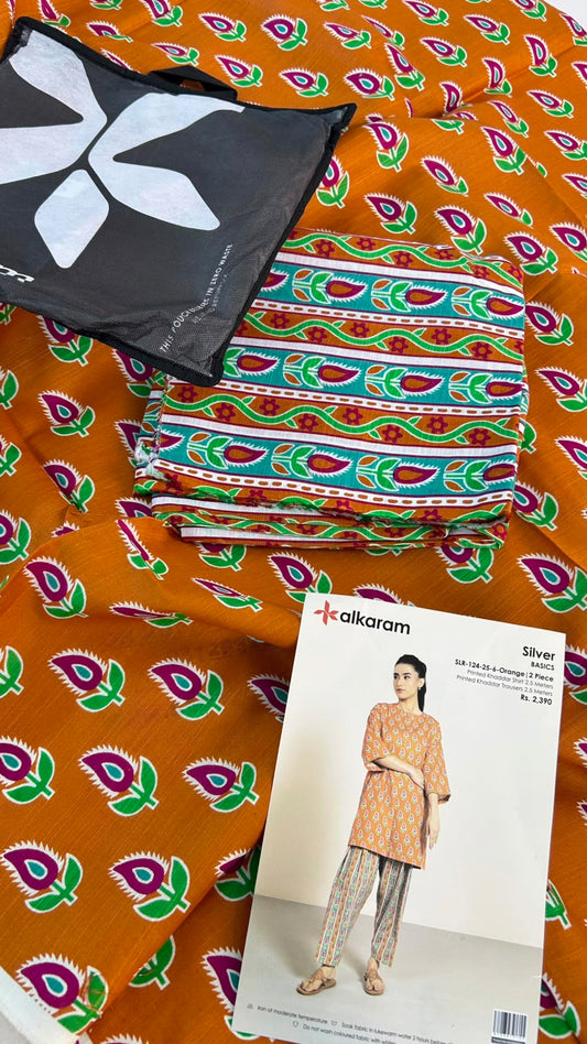 ALKARAM KHADDAR 2 PC