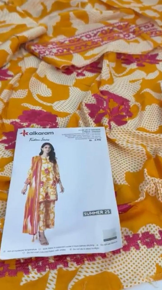 ALKARAM LUXURY 3 PC