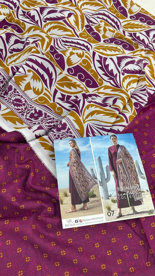 REGALIA 2 PC LAWN SHIRT DUPATTA