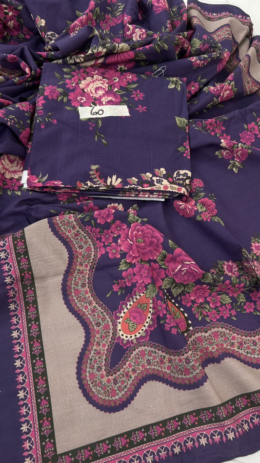 ETHNC 2 PC KHADDAR (DUPATTAY) DEAL