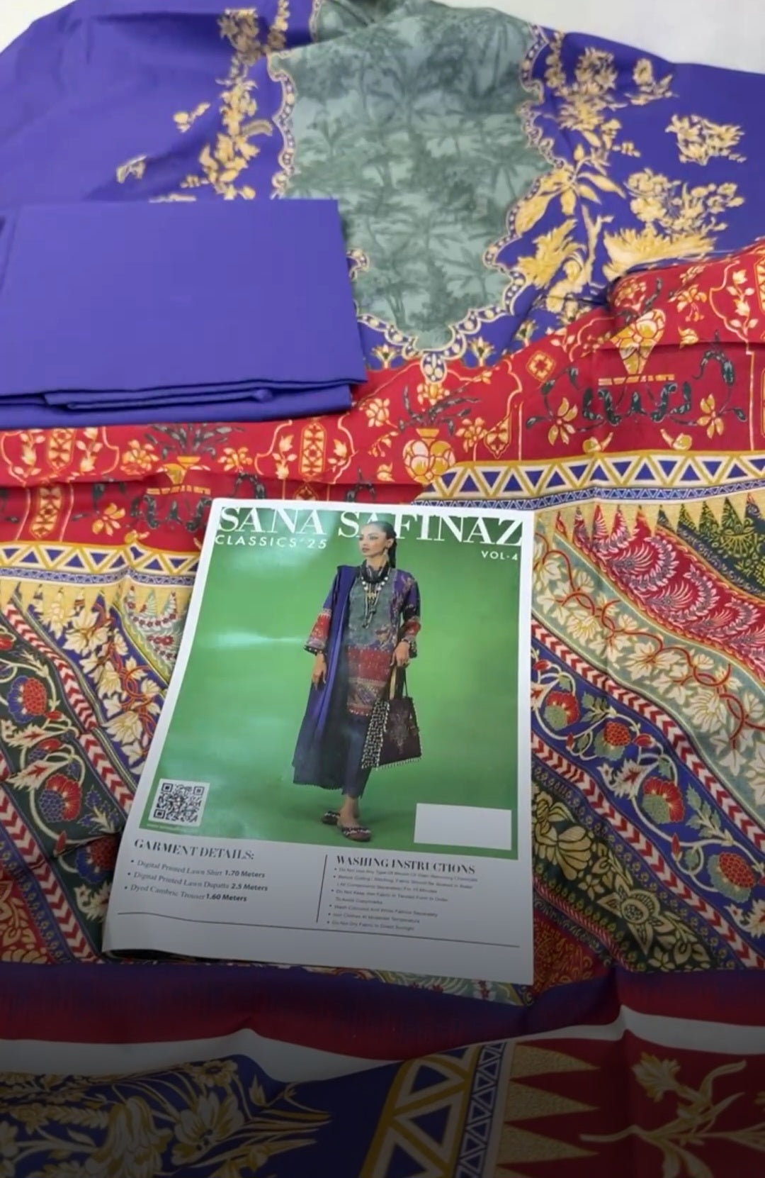 SANA SAFINAZ LAWN 3 PC