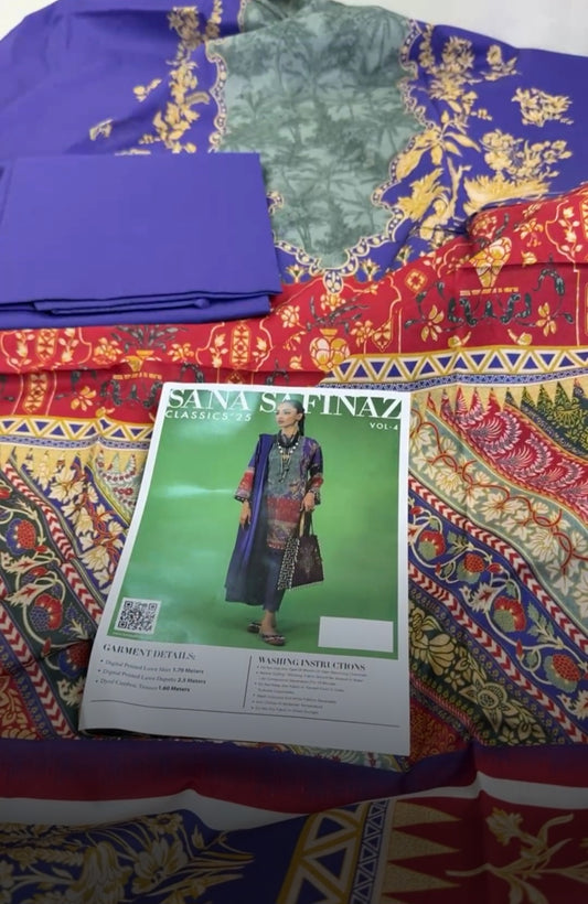 SANA SAFINAZ LAWN 3 PC