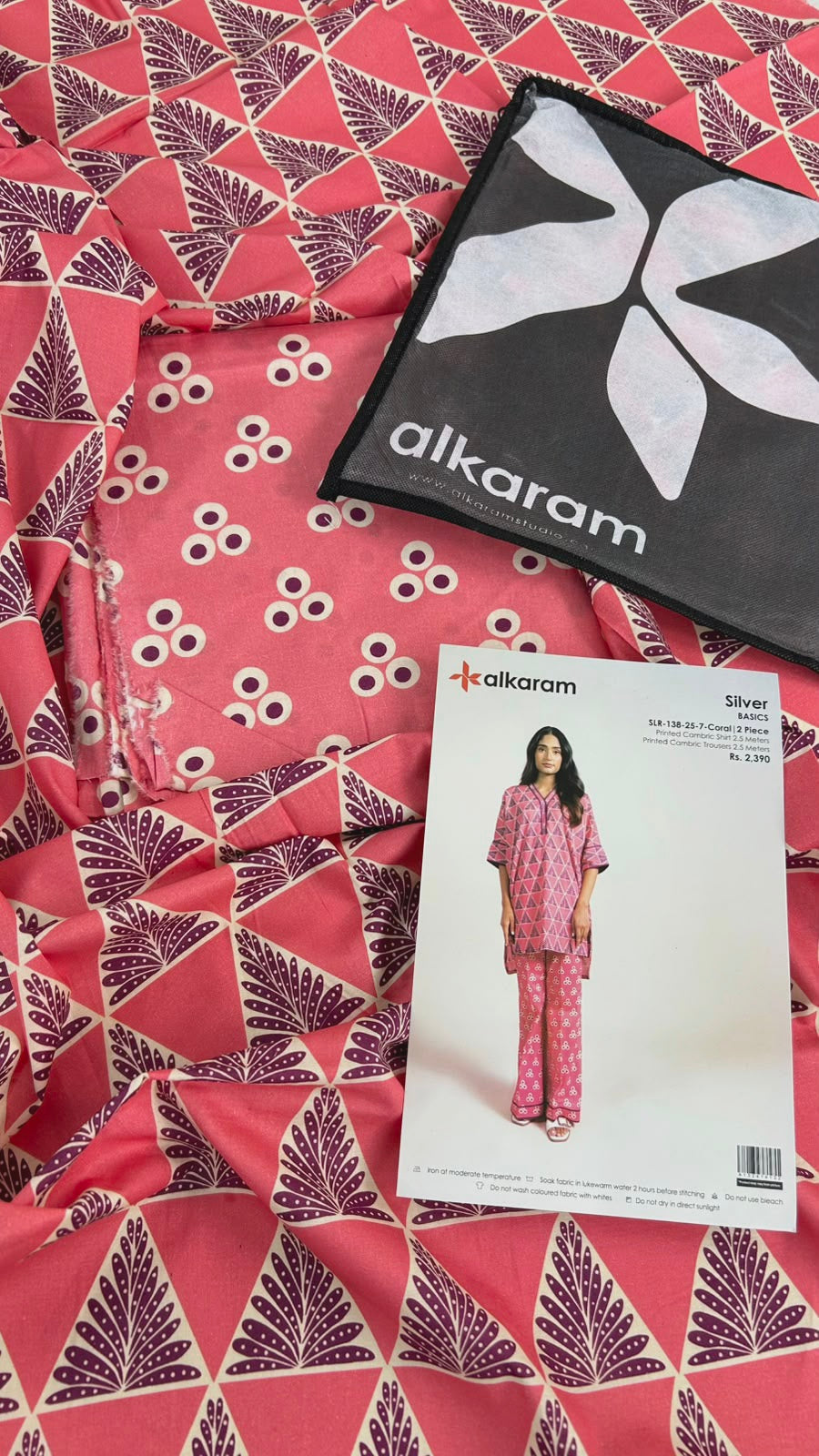 MIX BRAND 2 PC LAWN SHIRT TROUSER