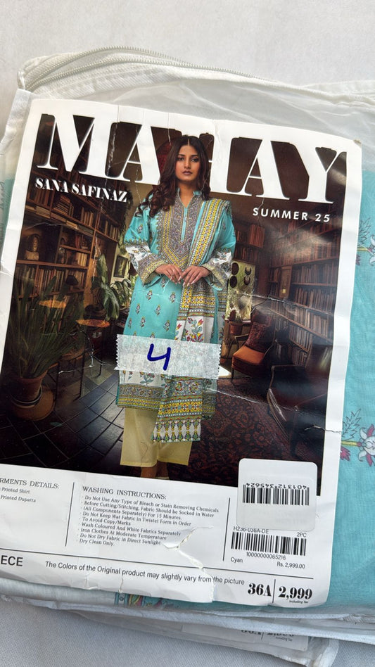 LAWN 2 PC SHIRT DUPATTA