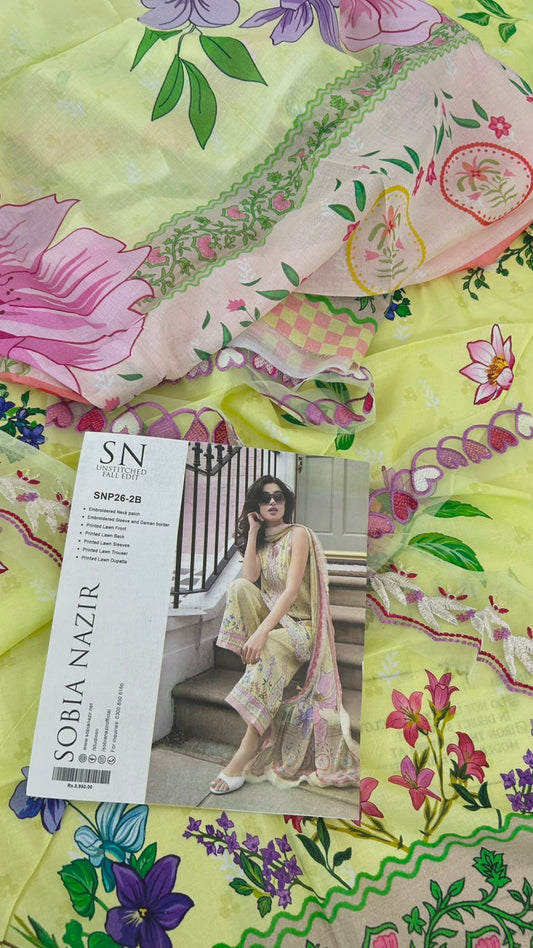 SOBIA NAZIR EMB 3 PC