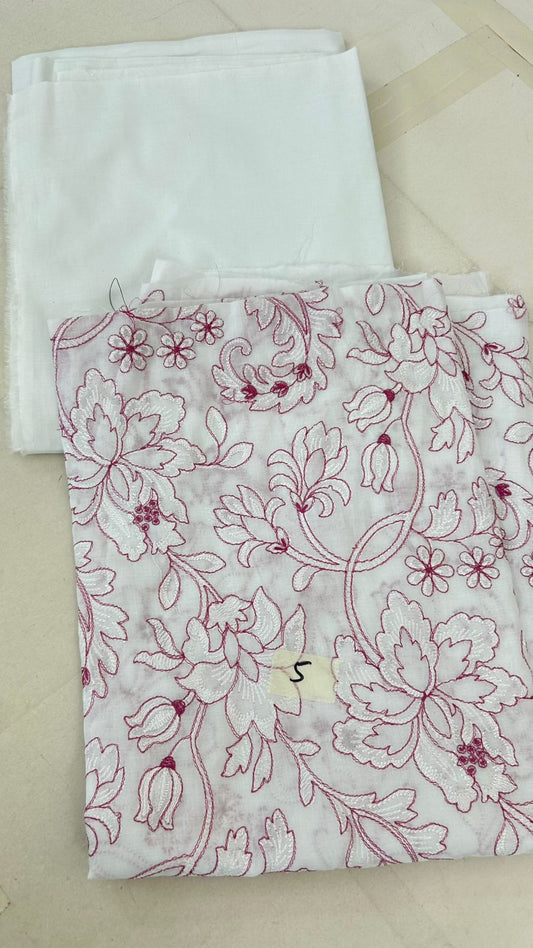 BAREEZE EMB 2PC SHIRT TROUSER